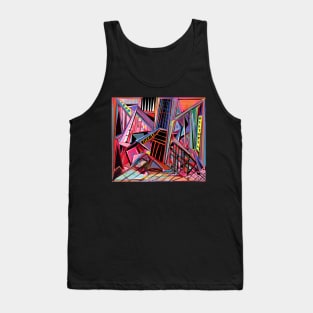 Dystopia, Mask, Mug, Tote Tank Top